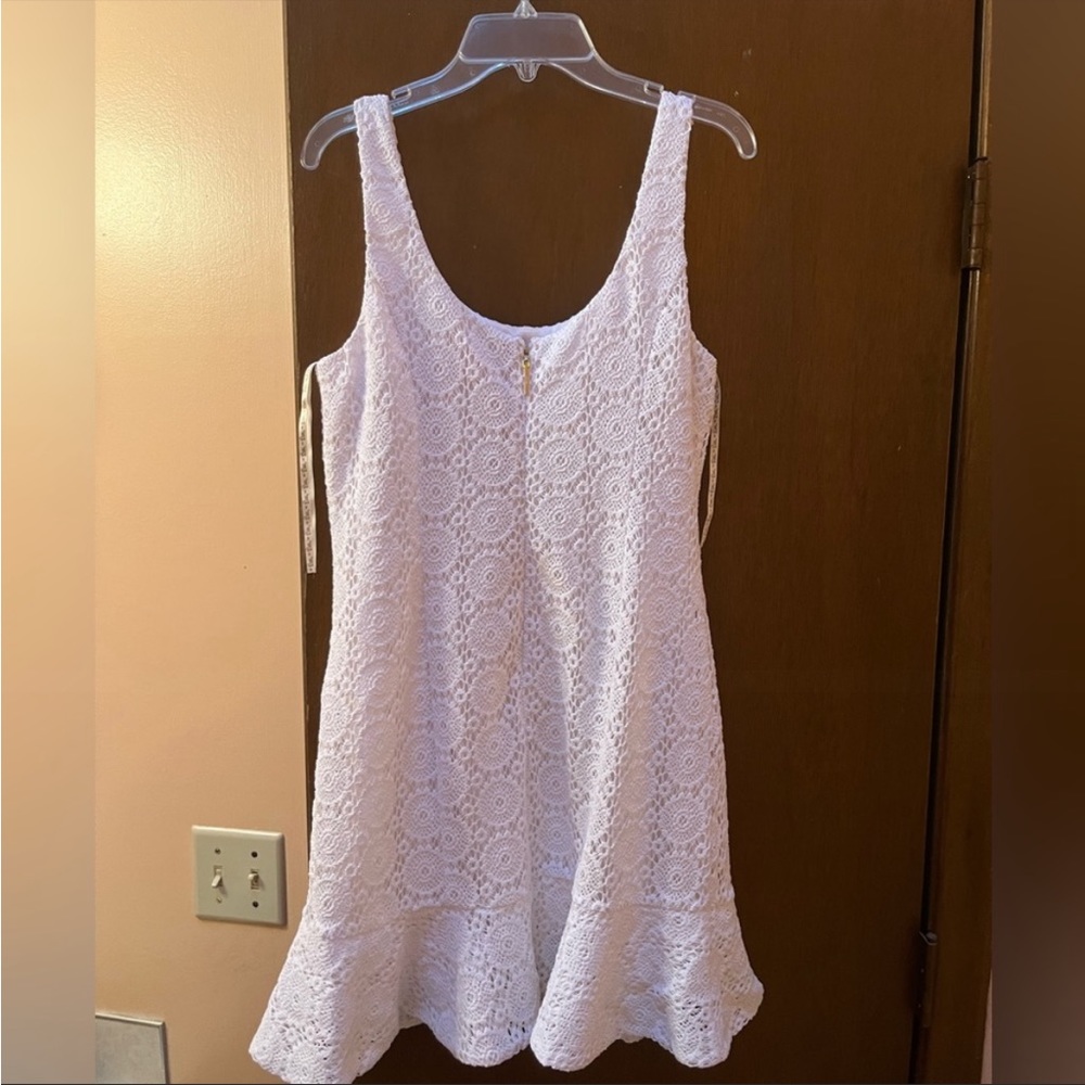 Lilly Pulitzer White Lace Mini Dress - Picture 3 of 5